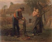 Jean Francois Millet Peasant Grafting a Tree Germany oil painting artist